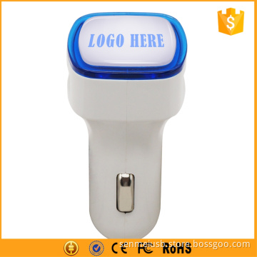2 USB Electric Car Charger Custom Epoxy Logo